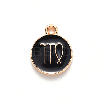 Alloy Enamel Pendants ENAM-SZ0001-28C-B-1