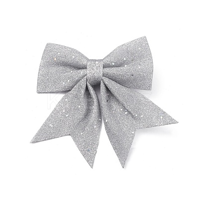 Glitter Cloth Bowknot Pendant Decoration LS-DIY-I112-01F-1
