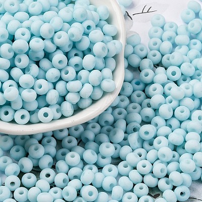 Baking Paint Glass Seed Beads SEED-C003-02E-1