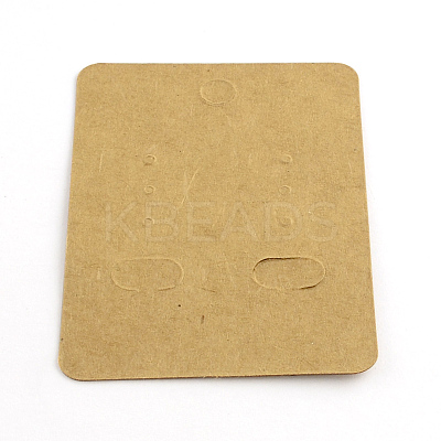 Rectangle Shape Cardboard Earring Display Cards X-CDIS-Q001-41-1