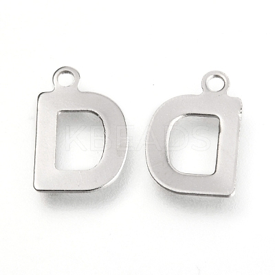 Non-Tarnish 201 Stainless Steel Charms STAS-C021-06P-D-1