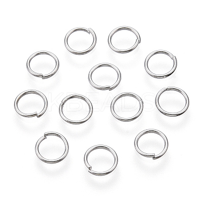 Iron Open Jump Ring IFIN-T019-6mm-P-1