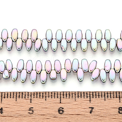Electroplated Synthetic Non-magnetic Hematite Beads Strands G-T139-65G-1
