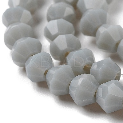Opaque Solid Color Imitation Jade Glass Beads Strands LS-GLAA-F029-P4mm-14-1
