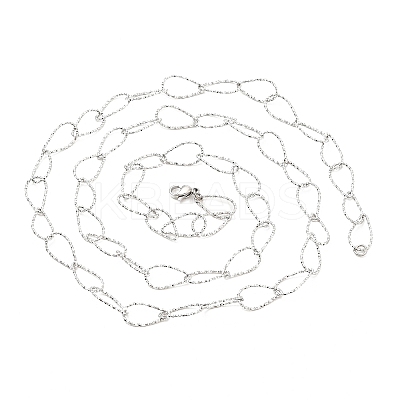 Non-Tarnish 304 Stainless Steel Necklaces STAS-D084-27P-1