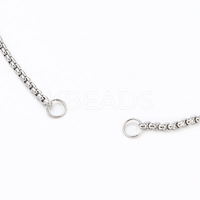 Tarnish Resistant 304 Stainless Steel Slider Bracelets Making AJEW-JB00784-1