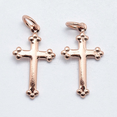 Brass Pendants KK-J279-30RG-NR-1