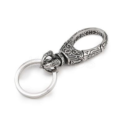 316 Surgical Stainless Steel Keychains STAS-Z165-04AS-1