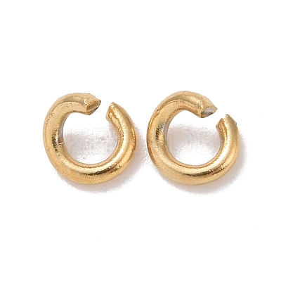 Ion Plating(IP) 304 Stainless Steel Open Jump Rings STAS-M235-K-01-1