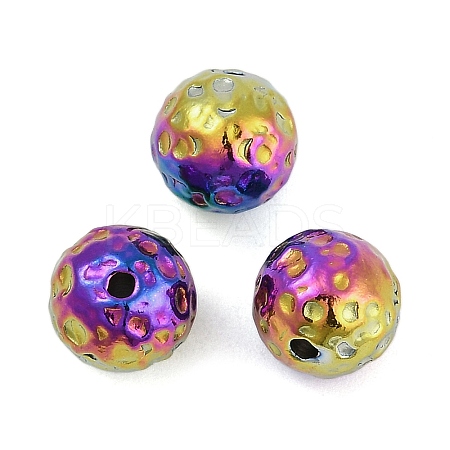 Textured 316 Surgical Stainless Steel Beads STAS-M106-01F-1