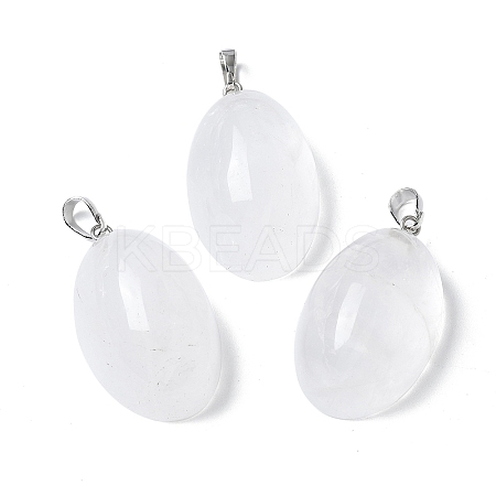 Natural Quartz Crystal Pendants G-A259-03P-04-1