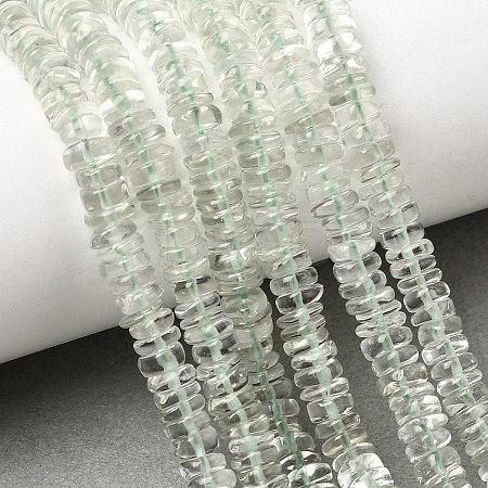 Natural Green Quartz Beads Strands G-D099-01D-1