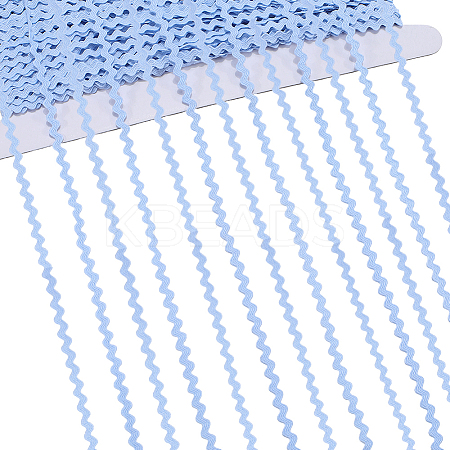 40M Polyester Wavy Fringe Trim Ribbon OCOR-GF0004-39R-1