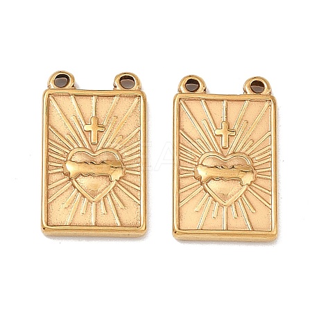 Religion 304 Stainless Steel Pendants SA-B006-07G-B-1
