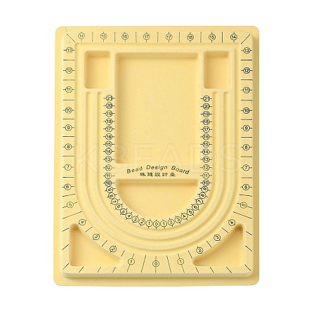Plastic Rectangle Bead Design Boards TOOL-YW0001-27-1