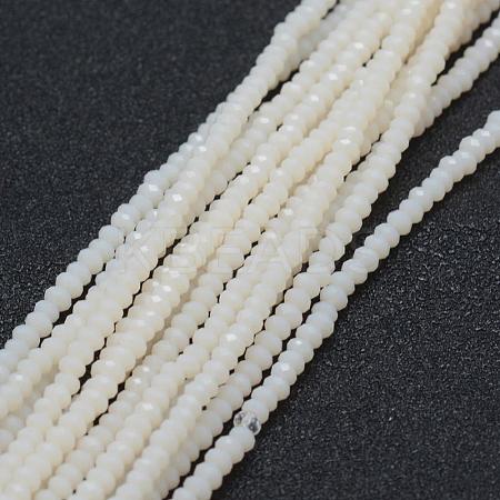 Opaque Glass Beads Strands EGLA-J144-NB11-1