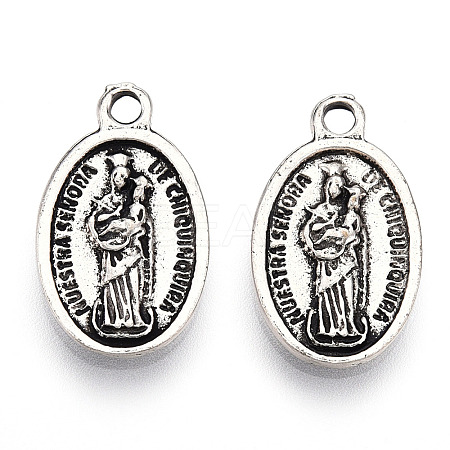 Tibetan Style Alloy Pendants PALLOY-T075-179A-AS-1
