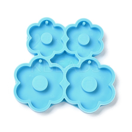 Flower Shape DIY Pendant Silicone Molds X-SIMO-C007-09-1