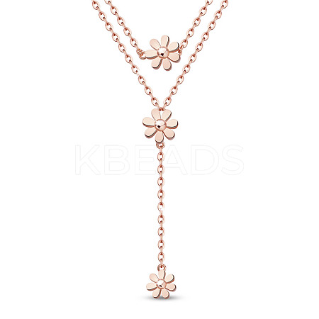 SHEGRACE Brass Tiered Necklaces JN936A-1