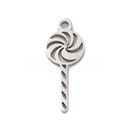 Anti-Tarnish 201 Stainless Steel Pendants STAS-Q015-06P-1