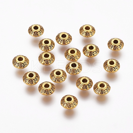 Tibetan Style Spacer Alloy Beads LS-GLF10902Y-NF-1