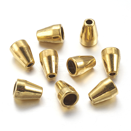 Tibetan Style Alloy Bead Cone GLF10941Y-NF-1