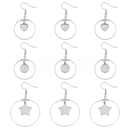 Unicraftale Stainless Steel Dangle Earrings STAS-UN0012-01-1