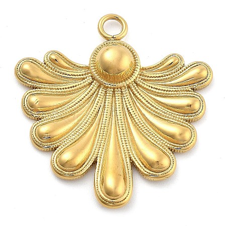 Ion Plating(IP) 304 Stainless Steel Pendants X-STAS-P379-02D-G-1
