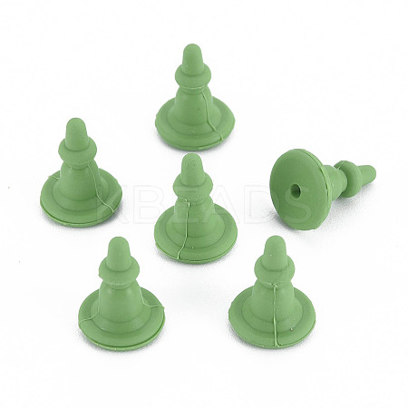 Silicone Ear Nuts LS-SIL-N004-09-B02-1