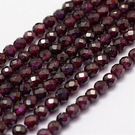 Natural Garnet Beads Strands G-F460-28-1