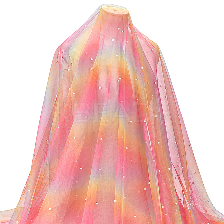 Polyester Mesh Fabric DIY-WH0589-77A-1