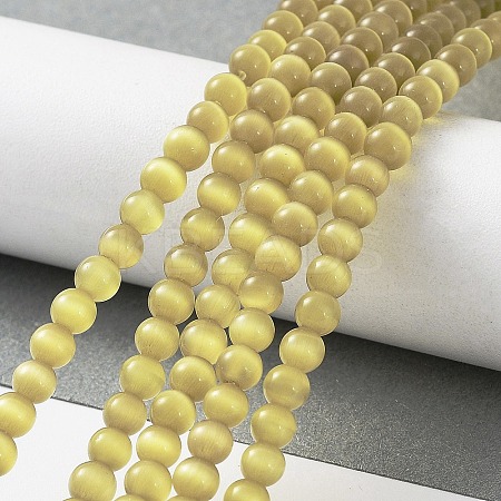 Cat Eye Beads Strands CE-F022-4mm-07-1