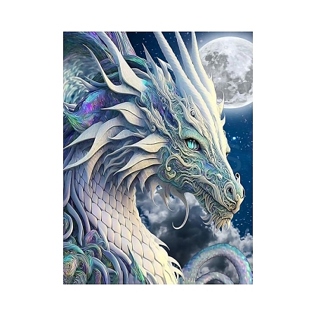 Dragon Pattern DIY Diamond Painting Kit PW-WG98748-01-1