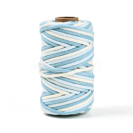 Segment Dyed Polycotton Macrame Cord OCOR-T017-03E-1