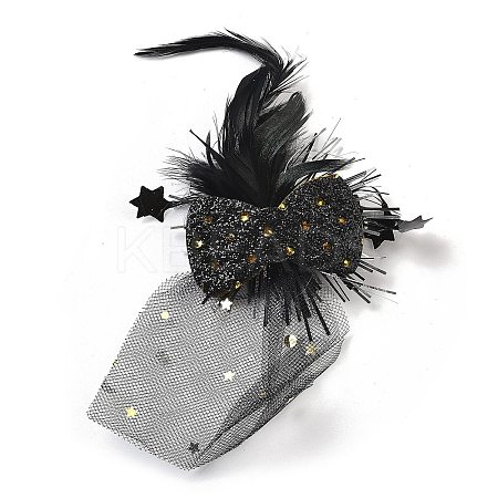 New Year's party Iron Hair Clip LS-OHAR-R102-01C-1