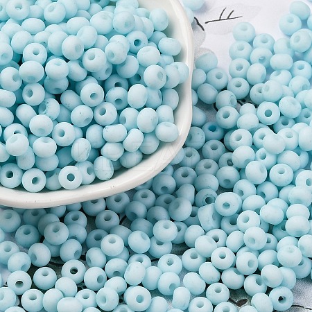Baking Paint Glass Seed Beads SEED-C003-02E-1
