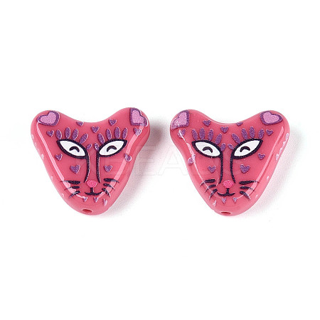 Printed Opaque Resin Beads RESI-N043-15A-1