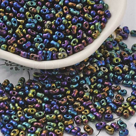 Opaque Glass Seed Beads SEED-K009-06B-04-1
