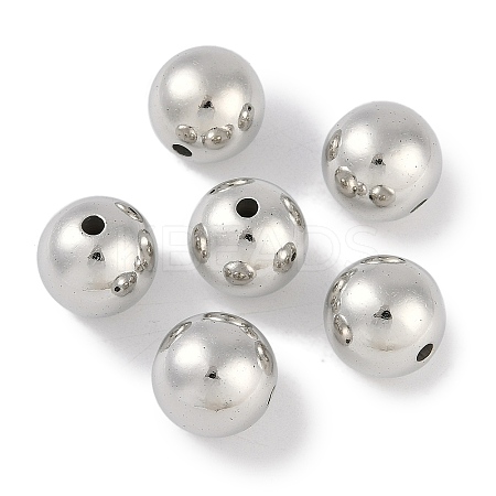 CCB Plastic Round Beads ALUM-U001-08C-08-1