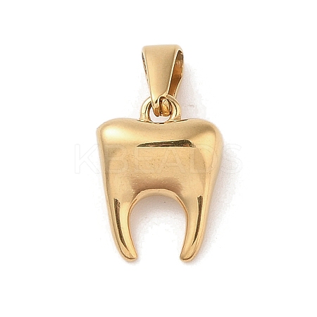 PVD Vacuum Plating 304 Stainless Steel Pendants X-STAS-R232-02G-1