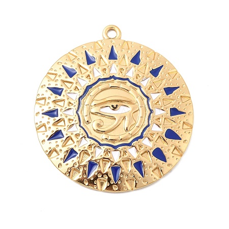 304 Stainless Steel Enamel Pendants LS-STAS-H250-02G-02-1