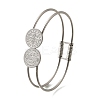 201 Stainless Steel Bangles for Women BJEW-R014-02P-4