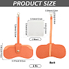1Pc PU Leather Eyeglass Cases AJEW-CN0003-24A-2