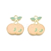 Light Gold Plated Alloy Enamel Pendants PALLOY-N176-25C-RS-1