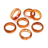 Dyed & Heated Natural Agate Finger Rings for Women RJEW-Z075-02G-1