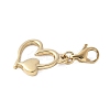 304 Stainless Steel Heart Pendant Decoration STAS-S165-21G-2