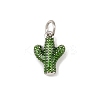 Brass Enamel Pendants X-KK-P339-22P-02-1