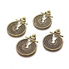 Tibetan Style Alloy Big Pendants LS-TIBEP-G019-08AG-1