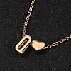 Alloy Letter Heart Pendant Necklaces for Women NJEW-FS0001-09Q-1