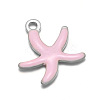 304 Stainless Steel Enamel Charms STAS-D361-04P-04-1